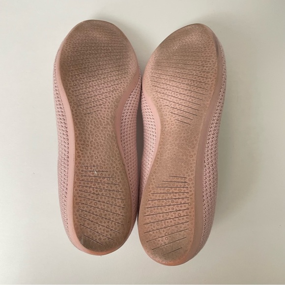 Allbirds Tree Breezers Washable Fabric Soft Flats Ballet Shoes Dusty Pink Size 9 - Picture 8 of 9